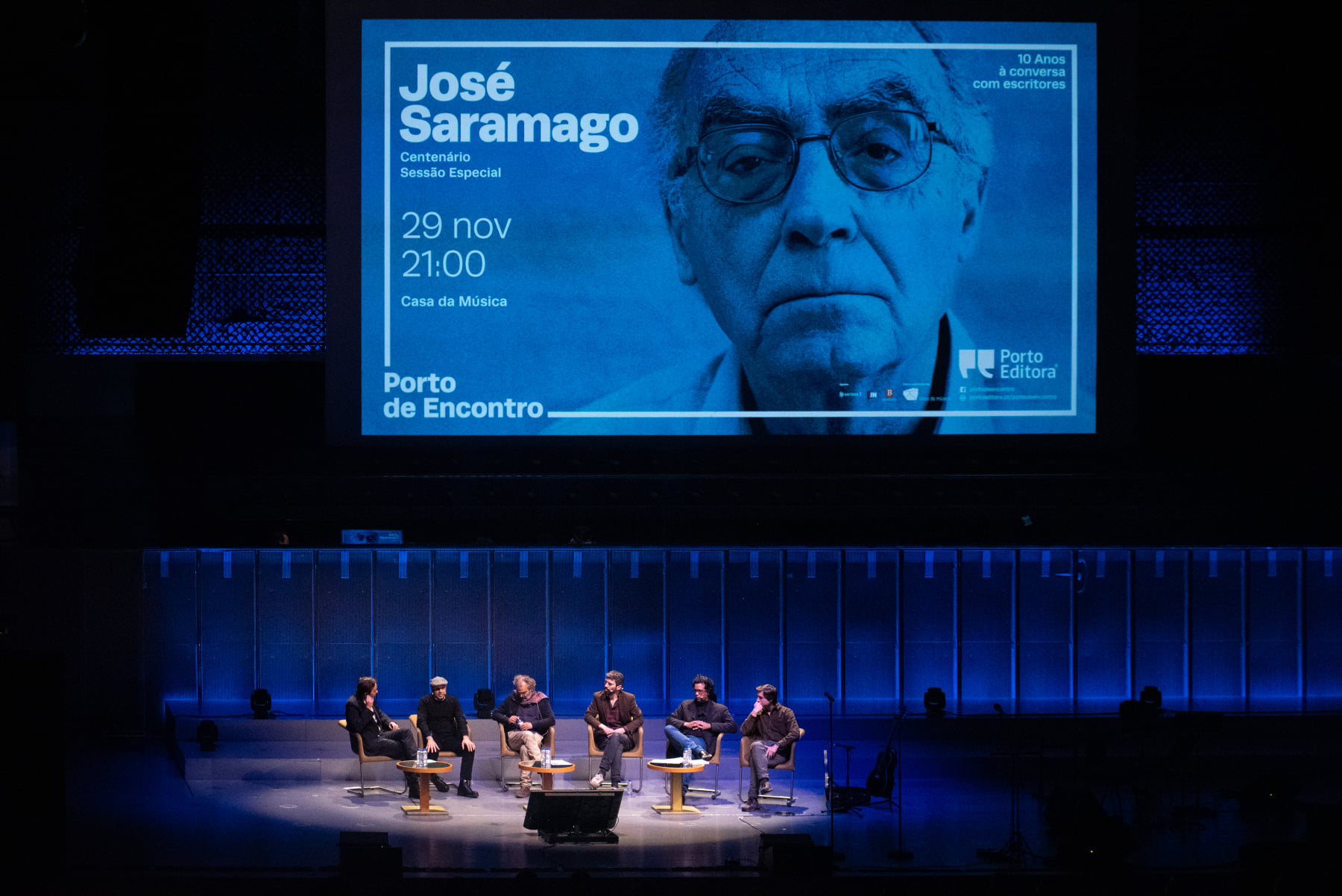 Celebração dedicada a José Saramago com lotação esgotada na Casa da Música