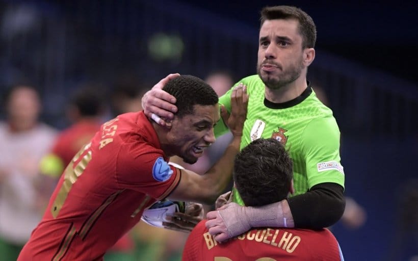 Portugal derrota Espanha e é finalista do Europeu de Futsal