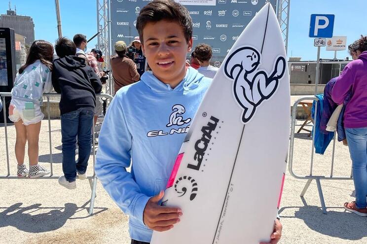 Jovem portuense participa no Campeonato Nacional de Surf