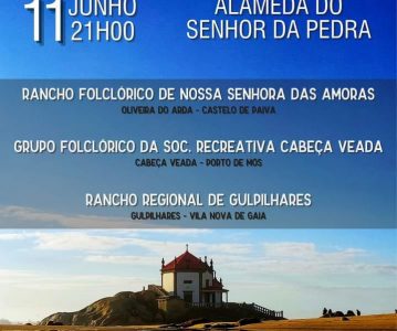 Festival Nacional de Folclore do Senhor da Pedra, com a transmissão em direto exclusiva da Rádio Metropolitana Porto.
