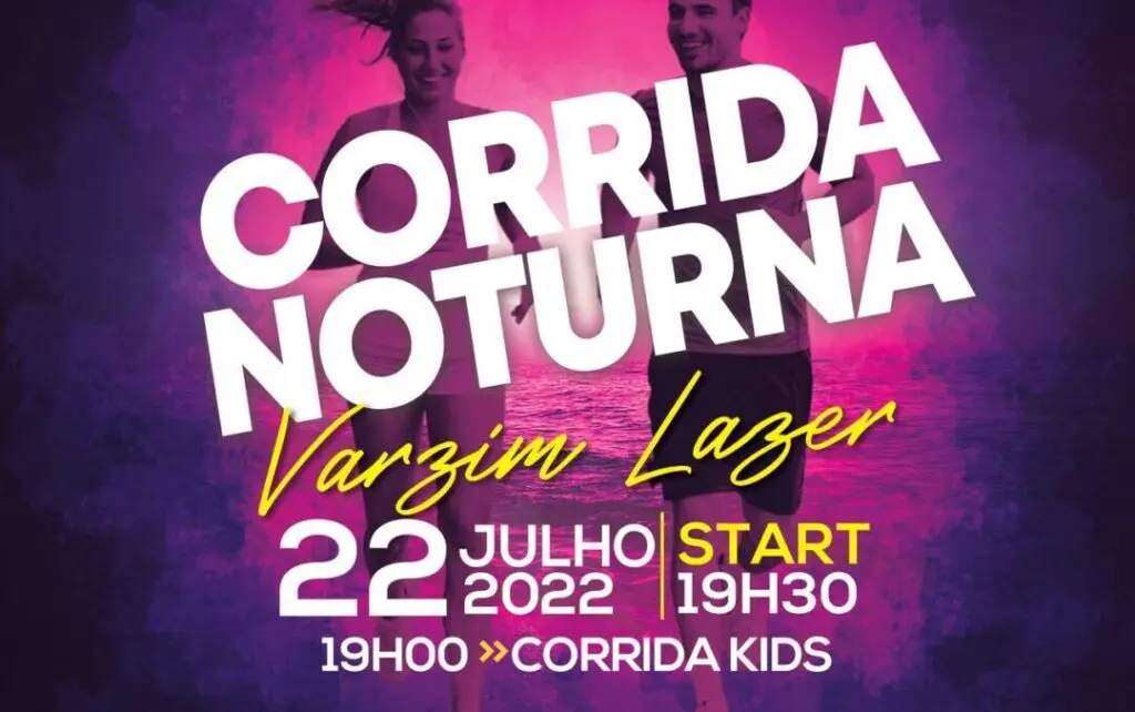 Corrida Noturna percorre litoral da Póvoa de Varzim esta sexta-feira