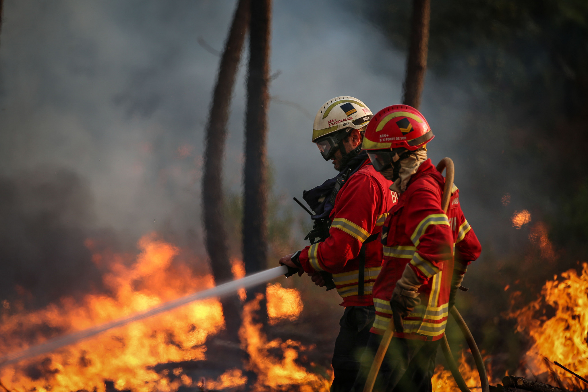 2300 bombeiros combatem vários incêndios no país