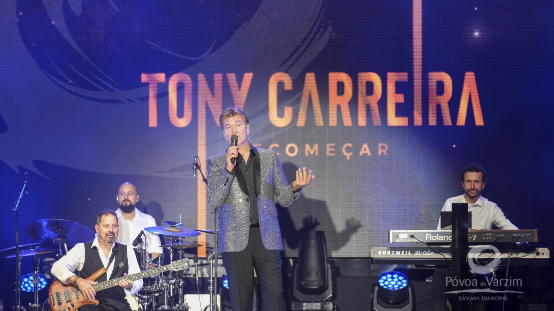 20 mil pessoas assistiram ao concerto de Tony Carreira na Póvoa de Varzim
