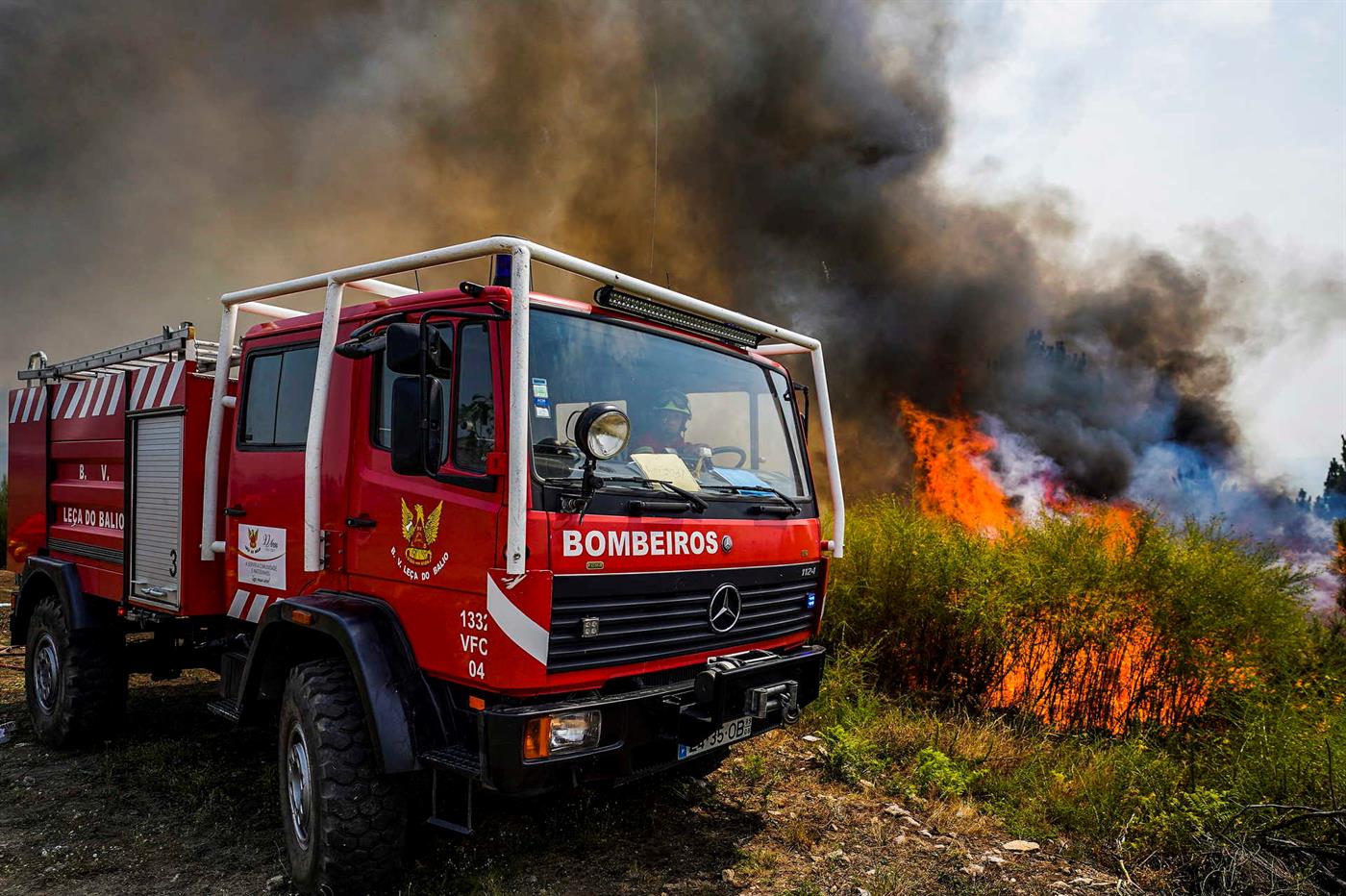 Incêndio em Baião continua a ser a situação que inspira mais cuidados à Proteção Civil