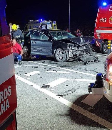 Colisão entre carro e camião em Santa Maria da Feira provoca oito feridos
