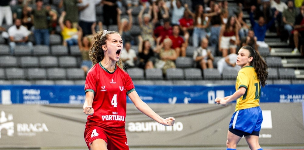 Portugal sagra-se Campeão do Mundo futsal feminino universitário num jogo épico