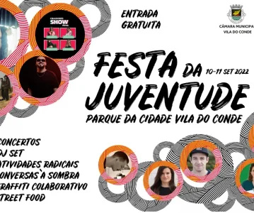 Música e animação na Festa da Juventude em Vila do Conde