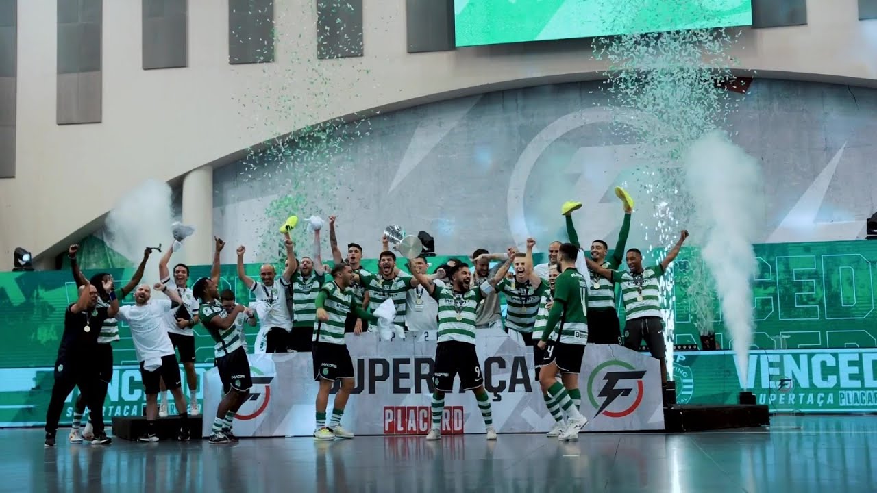 Sporting vence 11ª Supertaça de Futsal em Matosinhos