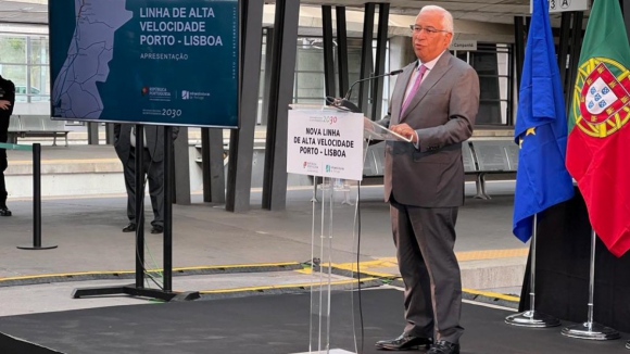Primeiro Ministro apresenta no Porto linhas gerais da linha de alta velocidade