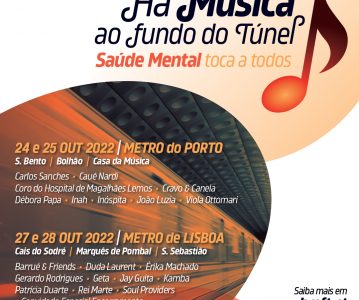 Evento “Há Música no Túnel” regressa à Rede Metro do Porto esta segunda-feira