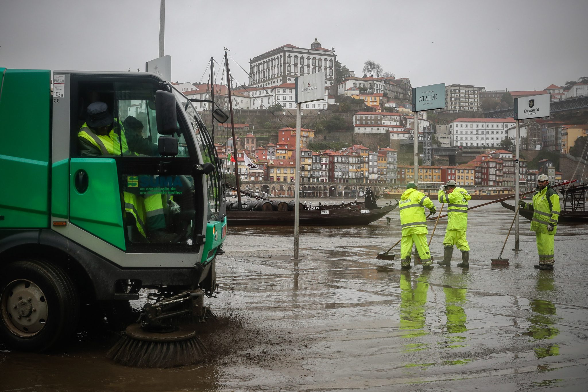 Porto é o distrito mais afetado com a chegada do mau tempo