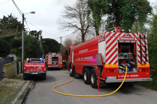 Incêndio em habitação provoca uma vítima mortal em São João da Madeira