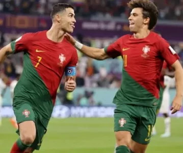 Portugal entra a vencer no Mundial do Qatar num jogo onde CR7 bate mais um record