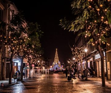 Iluminações de Natal em Espinho inauguradas na noite deste sábado