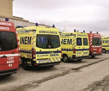 Hospitais do Porto com grande afluência de ambulâncias