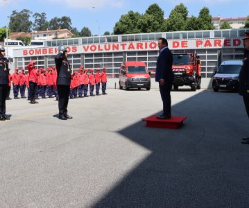 Bombeiros Voluntários de Paredes celebraram 139 anos