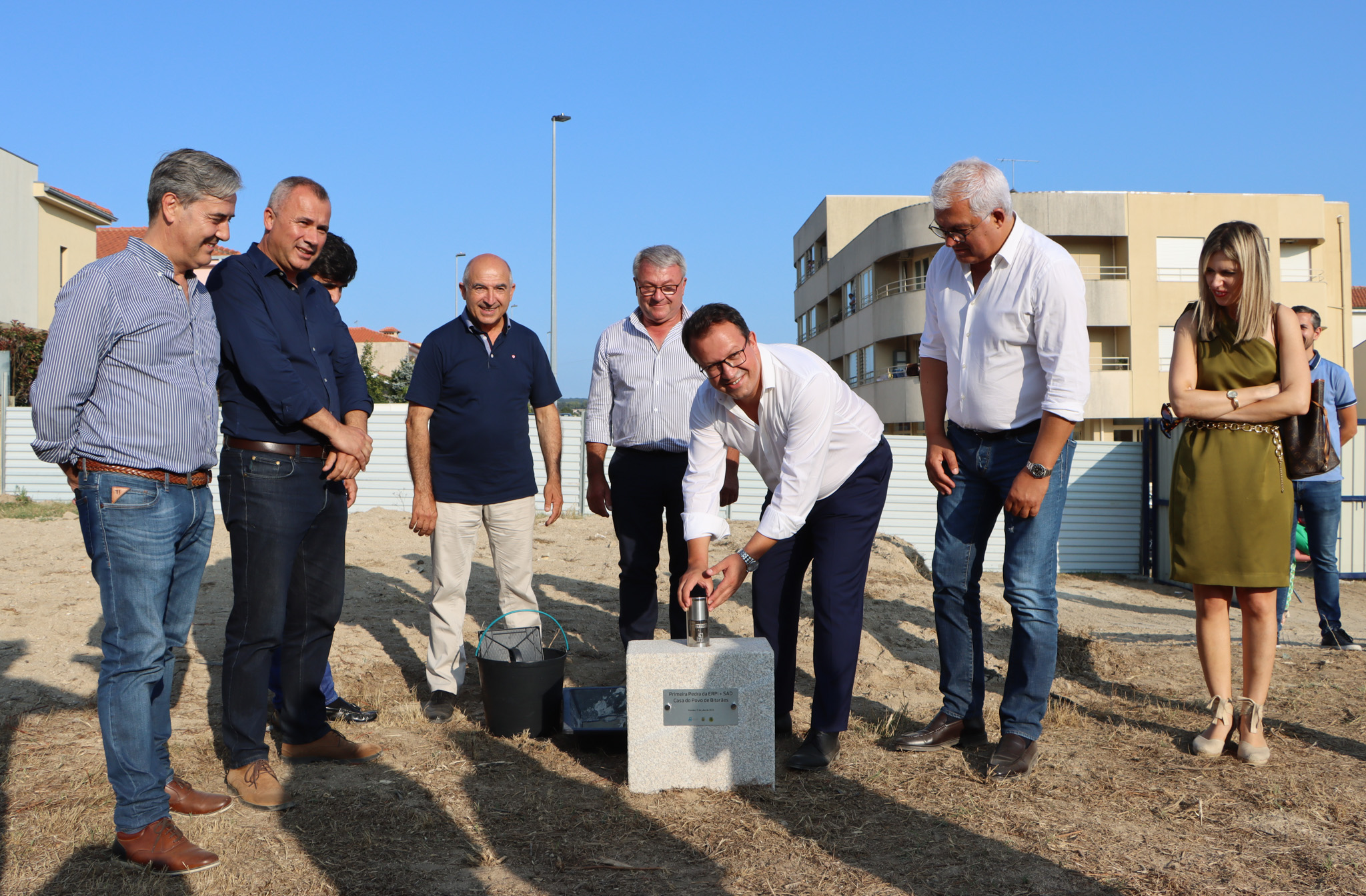 Lançada a primeira pedra de nova estrutura de apoio para idosos em Paredes