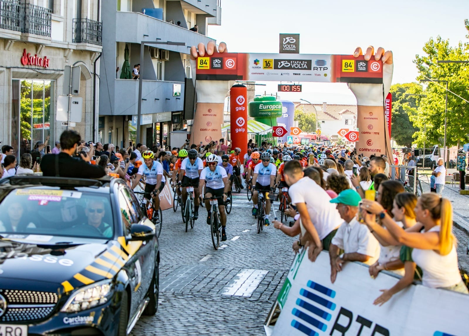 Cidade mais alta de Portugal viveu etapa de cicloturismo no dia de folga da 84ª Volta a Portugal Continente