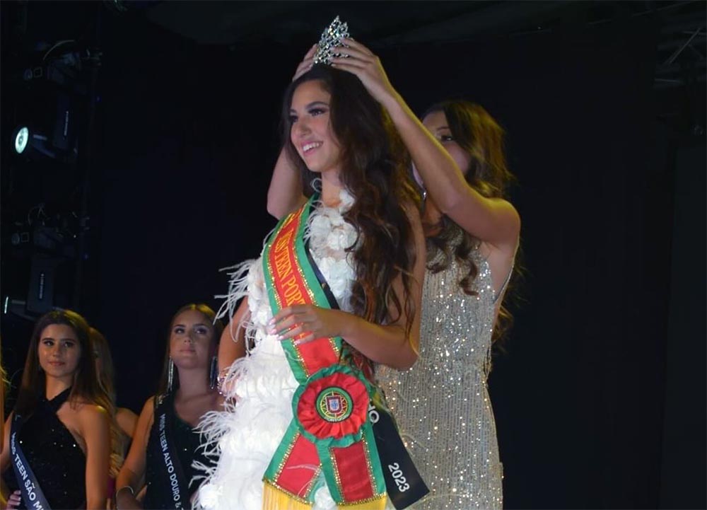 Jovem trofense eleita Miss Teen Portugal