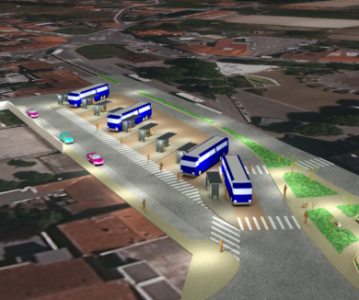 Criação de um terminal de autocarros em Gondomar 