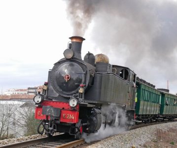 A magia do Natal a bordo do Comboio Histórico do Vouga