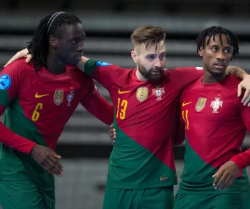 Futsal: Portugal vence Finlândia e carimba passaporte para o mundial