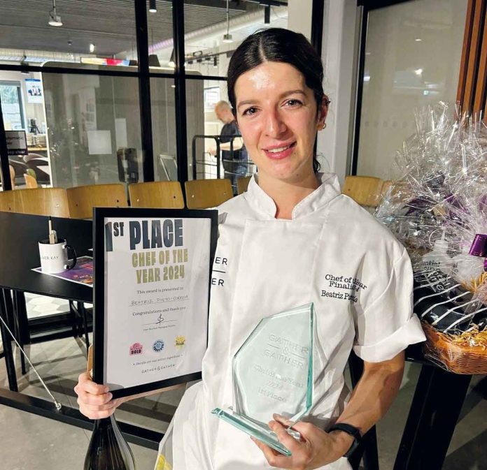 Beatriz Pinto Correia, jovem de S. João da Madeira, destaca-se na culinária internacional