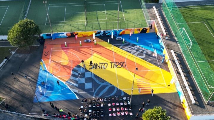 Campo de Street Basket 3×3 aumenta as ofertas do Complexo Desportivo Municipal de Santo Tirso