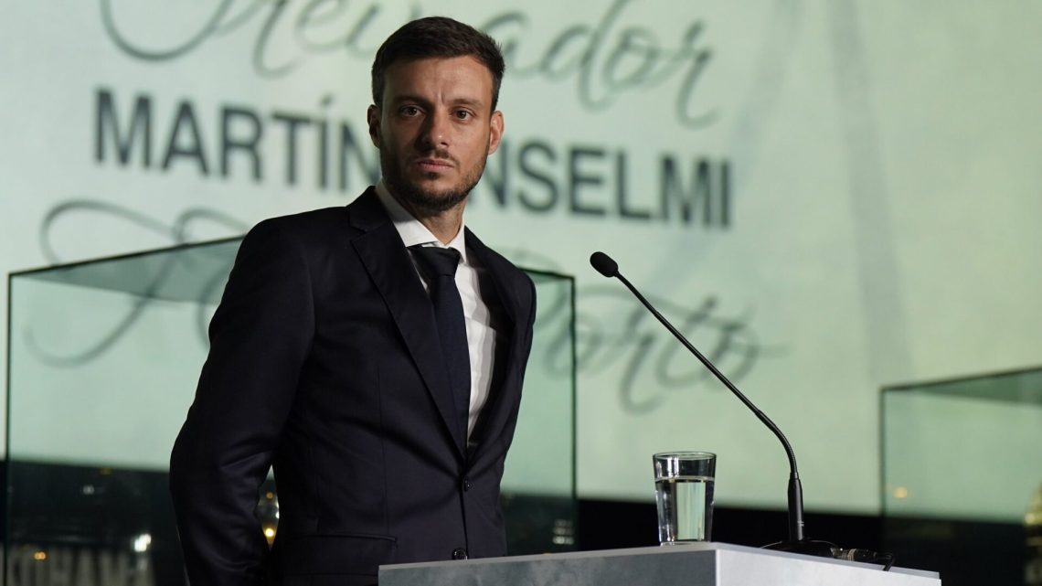 Martín Anselmi Apresentado como Treinador do FC Porto