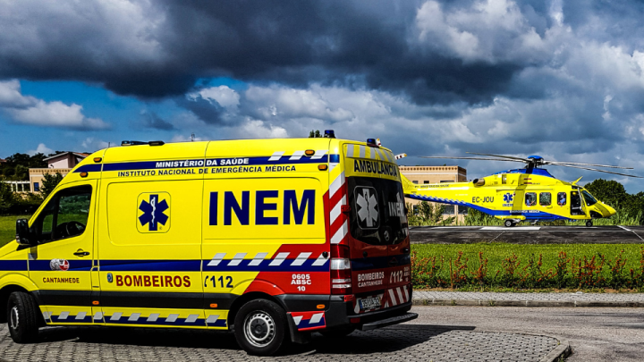 Motociclista em estado grave após despiste em Santa Maria da Feira