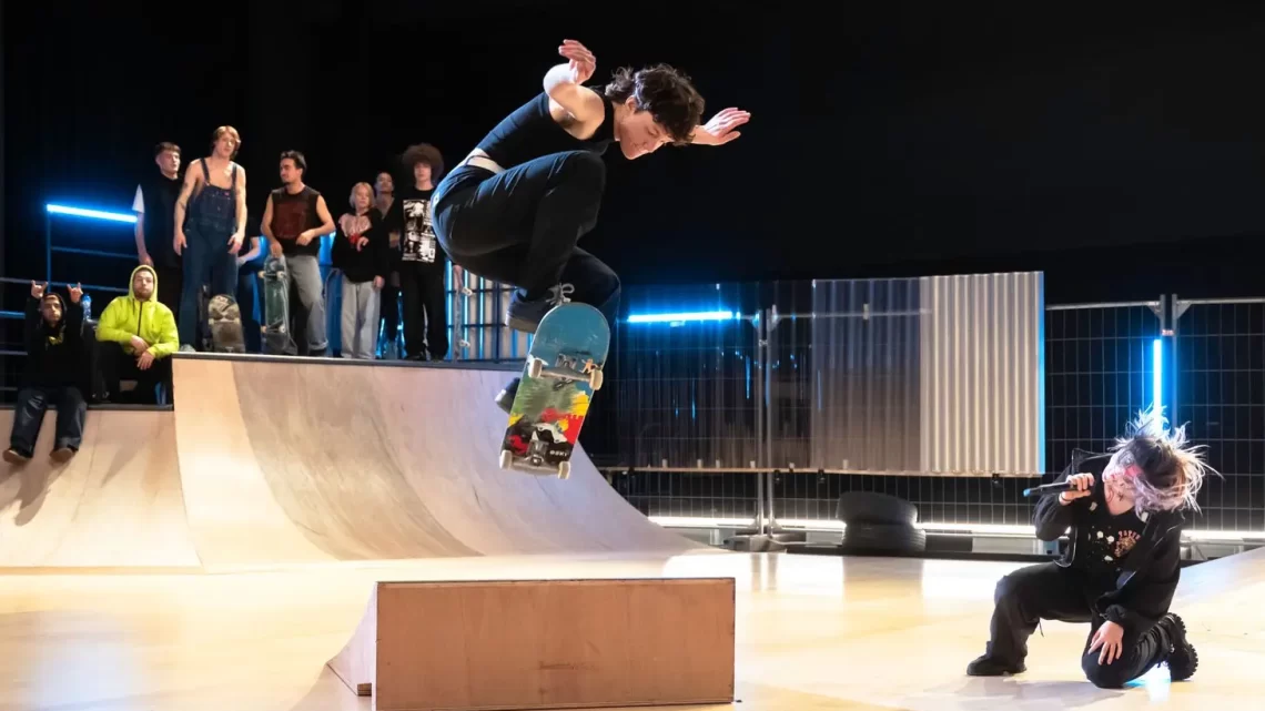 Rivoli transforma-se num skatepark e leva adrenalina ao palco