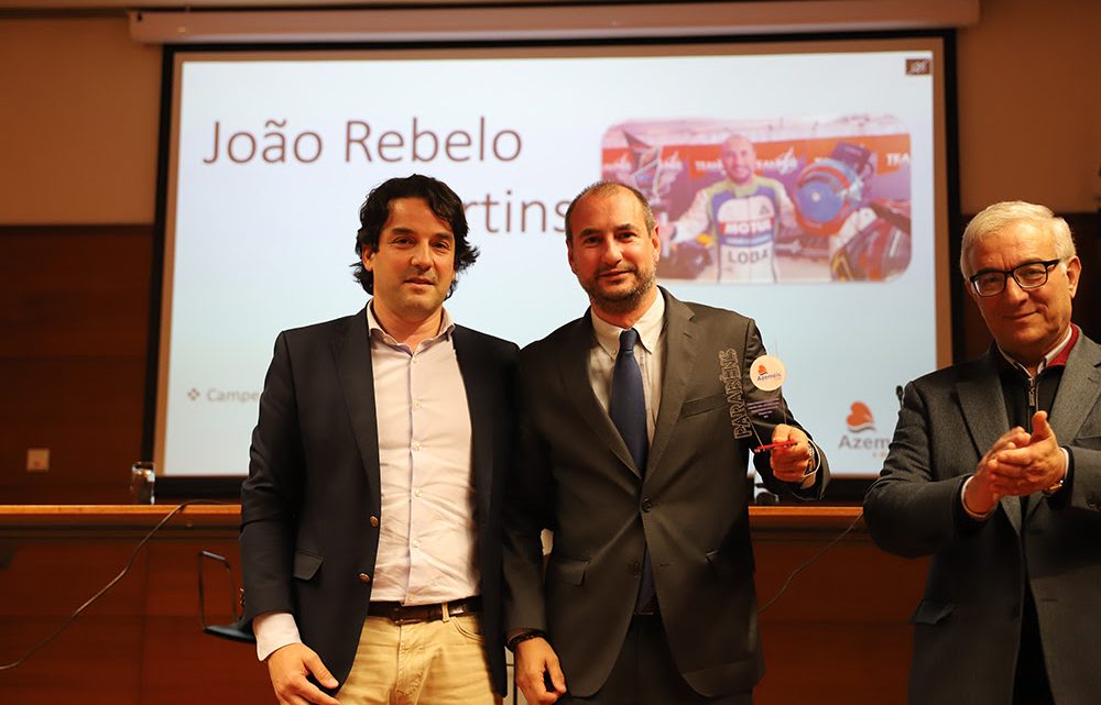 João Rebelo Martins recebe prémio de mérito desportivo da Câmara Municipal de Oliveira de Azeméis