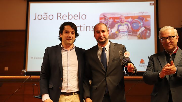 João Rebelo Martins recebe prémio de mérito desportivo da Câmara Municipal de Oliveira de Azeméis